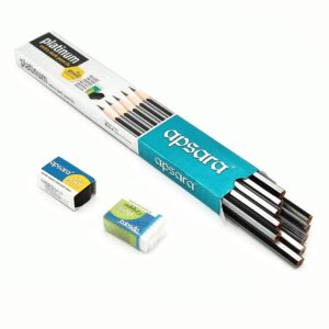 Apsara Platinum HB pencil for bold writing